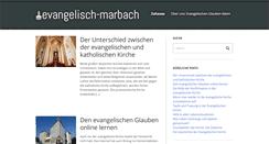 Desktop Screenshot of evangelisch-marbach.de